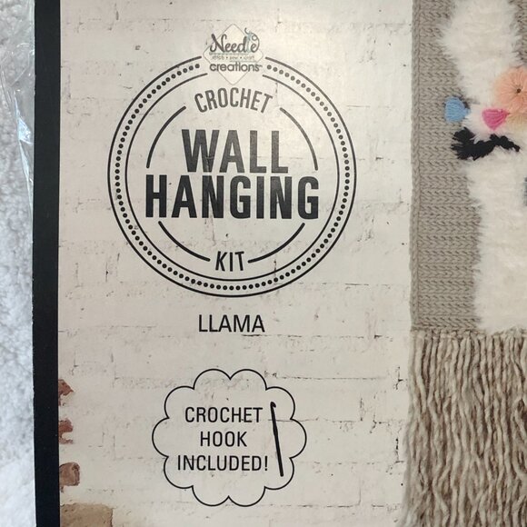 NWT Llama Crochet Wall Hanging Kit - Picture 5 of 5